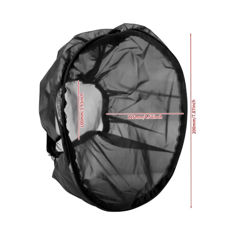 Motorcycle Air Filter Cover Dust Sand Covers Engine Cleaning Protector Rain Sock Protective Dustproof Breathable for Harley
