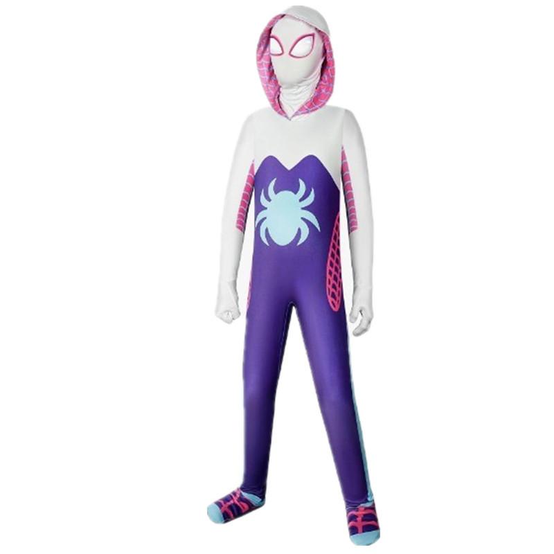 Halloween Venom Cosplay Bodysuit Kids Adult Hero Gwen Spider Woman 2 Superhero Women's Clothing