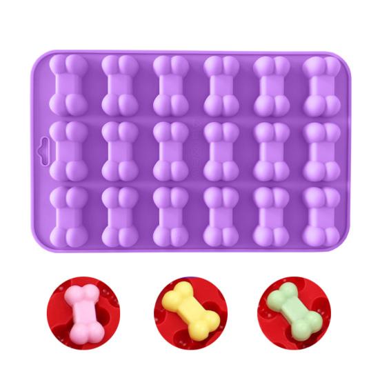 Силиконовая форма для торта, форма кошачьей лапы, кость 45217, полости, антипригарное пищевое качество, легко снимается, сделай сам, пудинг, шоколадные конфеты, желе