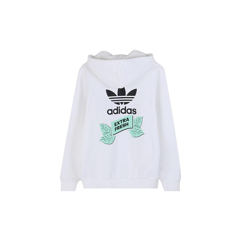adidas Originals Trefoil Bodega Толстовка с капюшоном на молнии для мужчин, белая FP7703