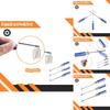 Высококачественная отвертка T8 T9 T10 с защитой от вскрытия для безопасной разборки Xbox Ps3