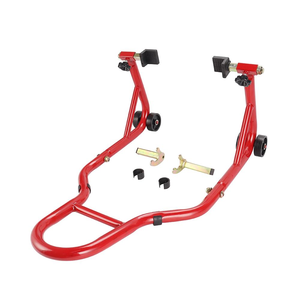 Мотоцикл черный/красный полный комплект задняя опора колеса подставка для колеса авто Aheel опора рама инструмент для ремонта шин