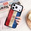 Чехол для телефона с флагом Парагвая для iPhone 17 16e 15 14 13 12 11 Pro Max Air Mini Мягкий защитный чехол