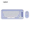 Logitech КОМБО ИКОНА ПОП Беспроводной набор клавиатуры и мыши