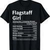 ФЛАГСТАФФ ДЕВУШКА АЗ АРИЗОНА Смешной Город Дом Корни США Подарок Футболка