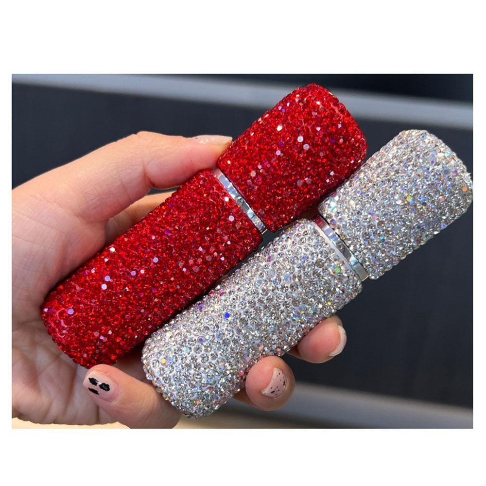 Роскошный многоразовый флакон-распылитель Мини-инкрустированный флакон для духов Диспенсер для ароматизаторов для женщин