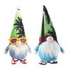 Yousheng Summer Gnomes Decoration Cute Beach Plush Gnome Figurines Wearing Flip-Flops Hawaiian Style Elf Dwarf Ornament for Home Farmhouse Tiered Tray