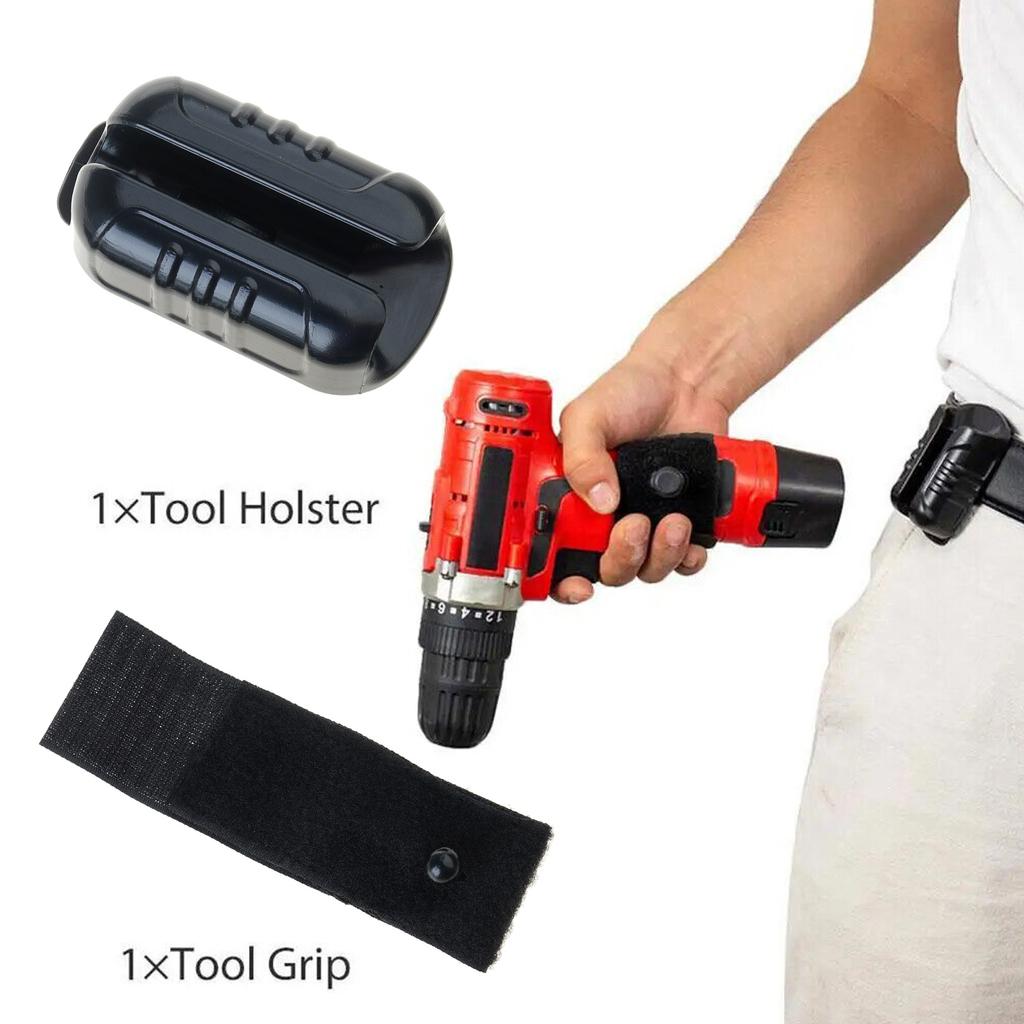 Сумка поясная для инструментов электрика, кобура, многофункциональная, для электродрели, портативная, с пряжкой, для хранения молотка, головок винтов, на пояс