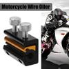 Motorcycle Throttle Line Oiler Dual Cable Luber Lubricator Brake Motorcycle Aluminium Cable Lube Tool for Scooter Bike ATV