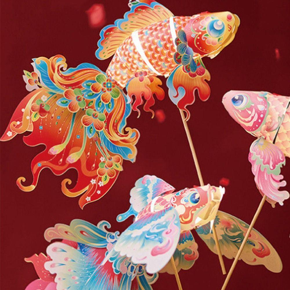 Traditional Children Handheld Lantern Chinese Style Celebration Lantern  Spring Festival Supplies