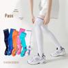 Women's Over-The-Knee Compression Socks for Running, Cycling, Marathon, Fitness, and Yoga - Slimming Leg Support.