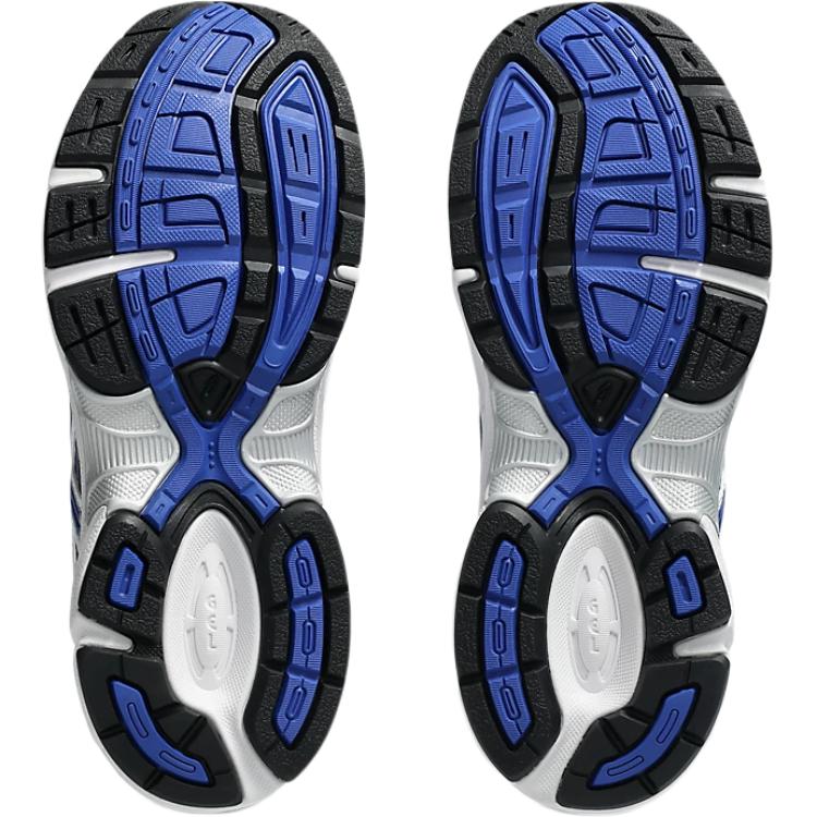 Asics Гель 1130 Амортизирующие Устойчивые к истиранию Низкие Детские Беговые Кроссовки Бело-Синие Подростки 1204A169-102