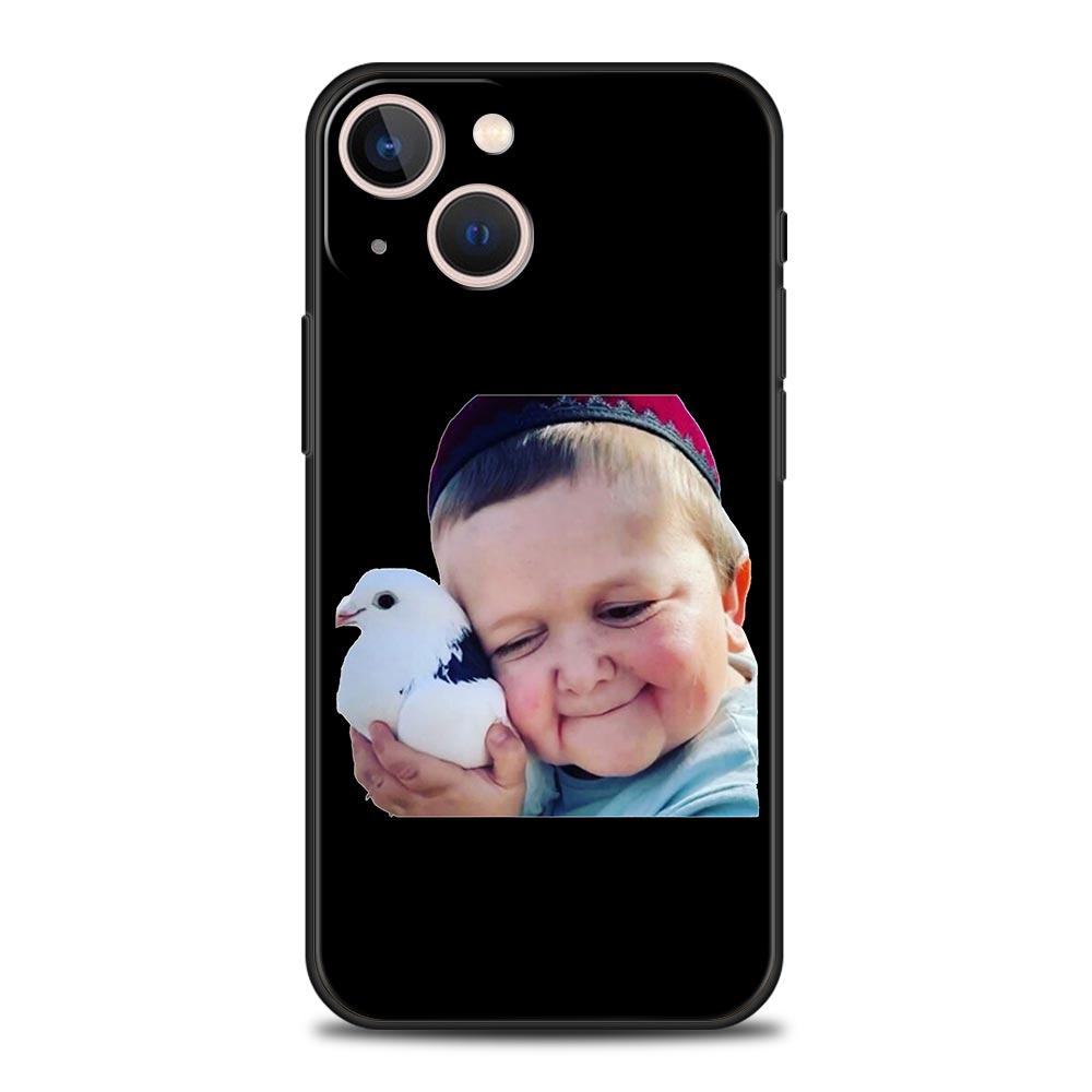 Роскошный чехол для телефона iPhone 15 14 11 Pro Max 13 12 XS X XR SE3 7 8 Plus противоударный забавный чехол Hasbulla Protect Funda