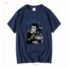 Eddie Munster T Shirt long or short sleeves vintage Washed Slightly Breathable streetwear Versatile Soft Stylish Comfortable
