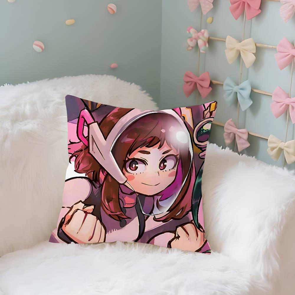 Cute Oochaco Kawaii Case Plush Fabric Soft Pillowcase Double Sided Print Cushion Cover Household Gifts