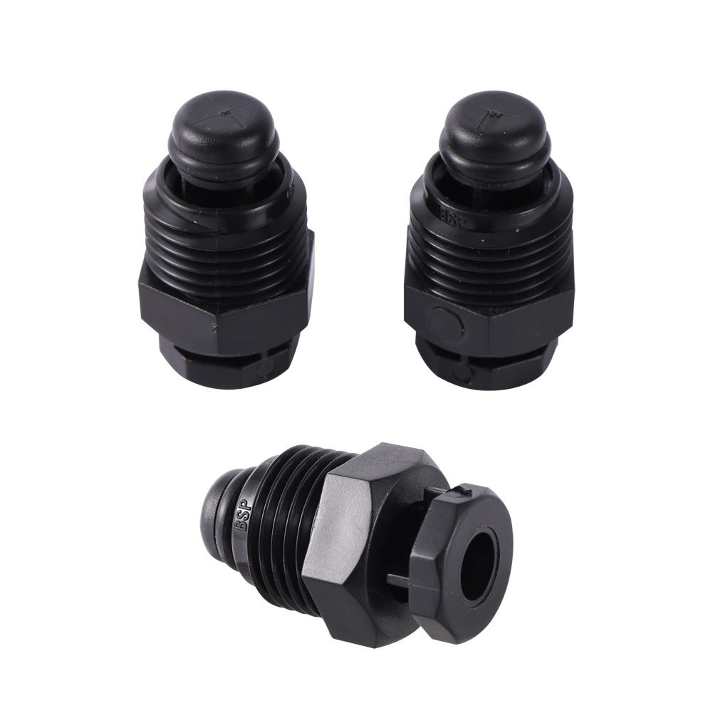 10Pcs 1/2" Male Thread Automatic Mini Exhaust Valve Irrigation System Air Vent Valve Water Pipe Fitting Water Hose Intake Valve