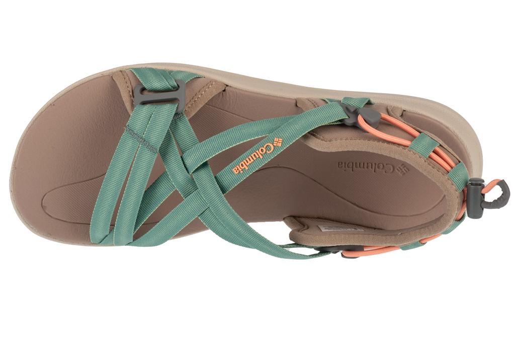 Columbia Сандалии W, Женские зеленые сандалии