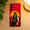 Чехол для телефона Red Dead R-Redemption Для Samsung S25,24,21,22,23,30,Ultra,20,Plus,Fe,Lite,Note Мягкий Черный Чехол