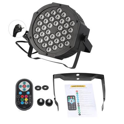 72 Вт 36 светодиодов RGB Сценический свет для вечеринки диско-клуба DMX512 с пультом дистанционного управления ~