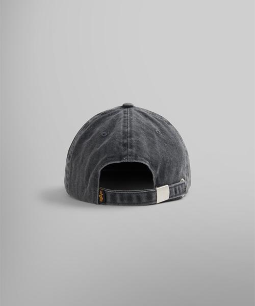 ALPHA INDUSTRIES Бейсболка Battlewash Черная