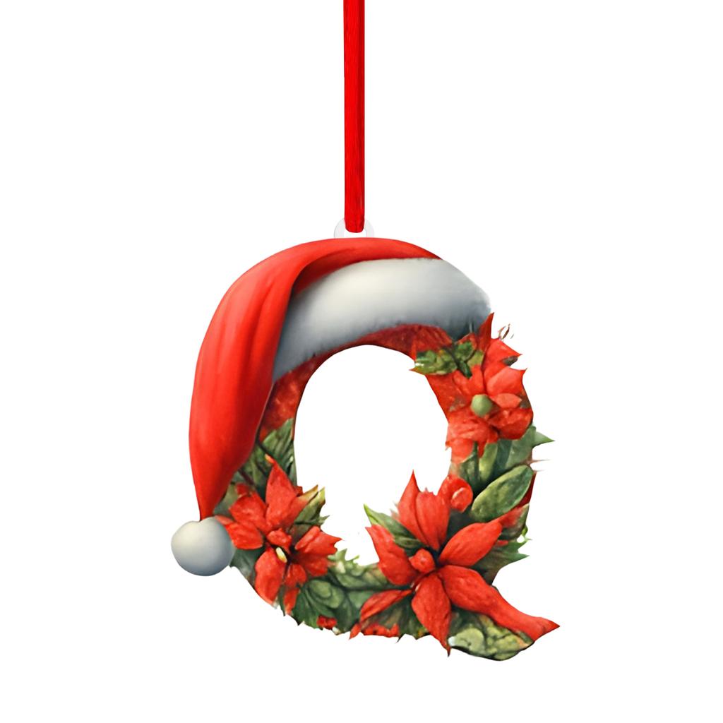 26 Letter,Christmas,Ornaments,Acrylic,1