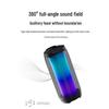 Bach Johann L4 Portable Bluetooth Speaker with Colorful Ambient Light