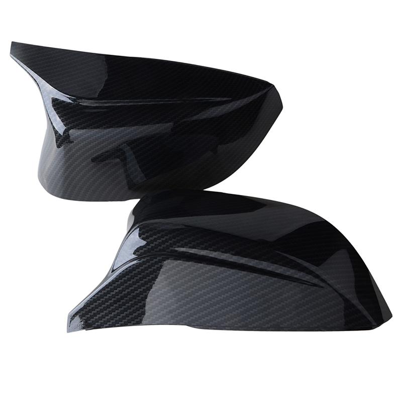 Rhyming Rearview Mirror Cover Side Mirror Caps Horn Style Fit For Fit For Infiniti QX30 Q50S Q50 Q60 Q70 2014