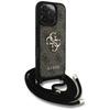 Etui Guess 4G Big Logo Cord Stap Crossbody Do Iphone 16 Pro Max, Brązowy