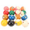 16шт бильярдных шаров 2,25 дюйма шары из смолы для бильярдного стола для замены тренировок