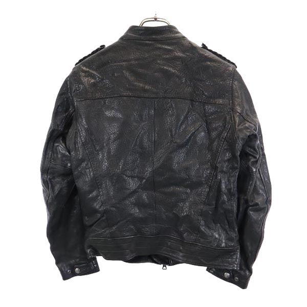 leather Riders jacket 2 black Men's Used