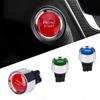 LED Illuminated Push Button Switch Auto Reset Start Button Starter Switch Vehicle Installation