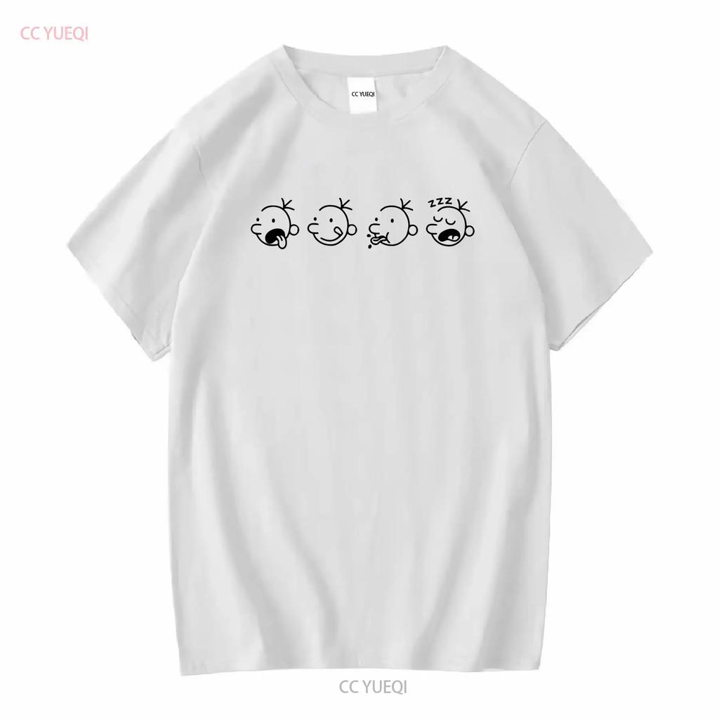 Gregs Diary T Shirt Funny Retro Vintage Greg Cool long or short sleeves vintage Washed Top For Everyday Wear Casual streetwear