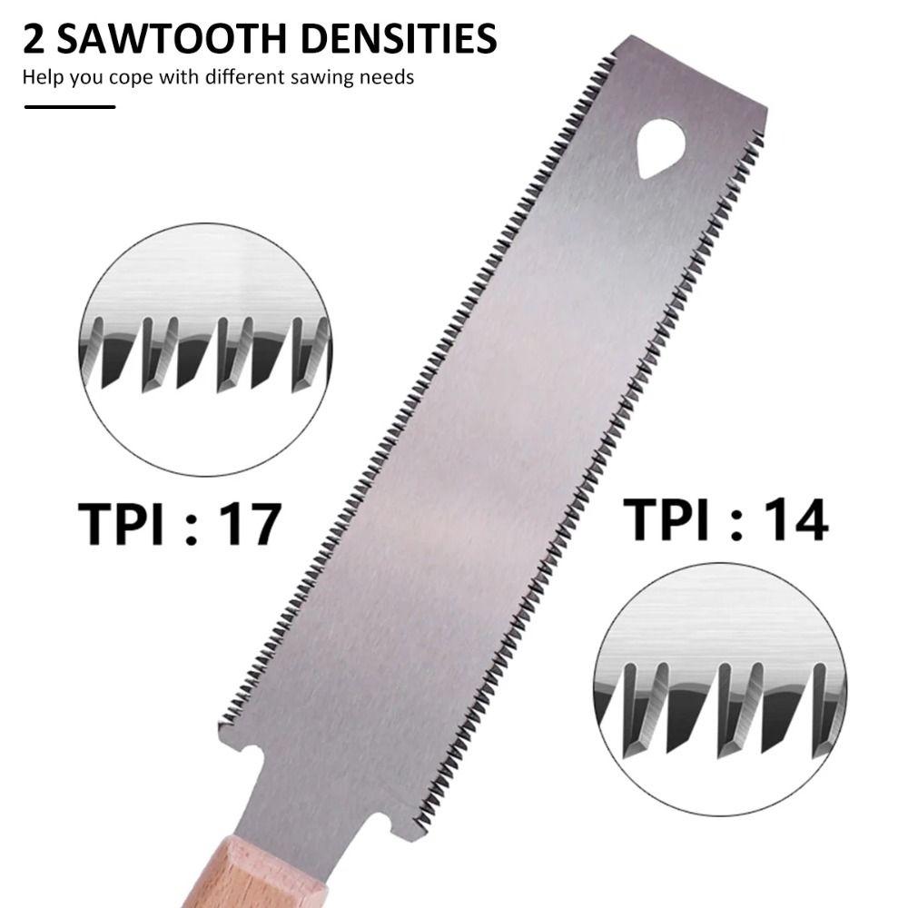 Durable Hand Pull Saw Flexible Straight Edge Saw Wood Cutting Tool Flat Cut Saw  Carpenter