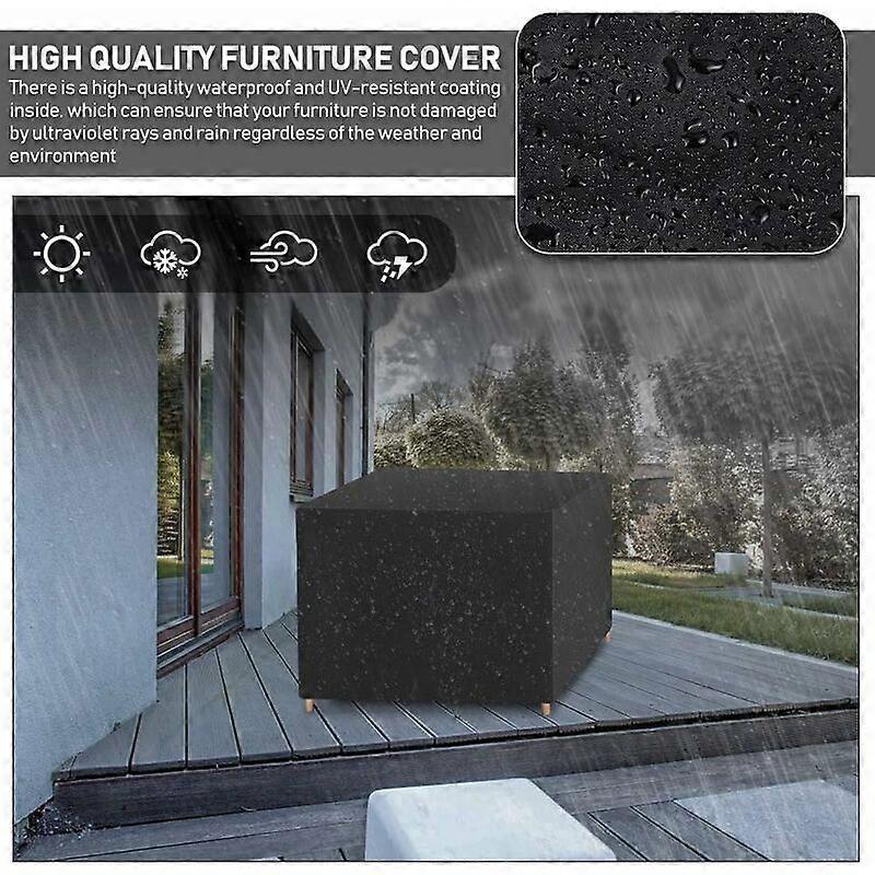 270 x 180 x 89 cm Protective Cover Furniture Cover, Garden Furniture Cover, Outdoor Table Cover