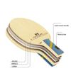 Оригинальное лезвие для ракетки для настольного тенниса LOKI KIRIN K5 K6 K7 Ping Pong Paddle(5Дерево/7Дерево) Быстрая атака лезвием