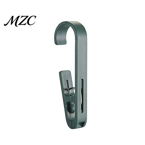 No Drill Hanging Hooks Laundry Hook with Clip, Non-Drilling ABS Closet Organizer, Multi Purpose Kitchen Rag Organizers Durable Anti-slip Clothes Clip