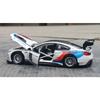 1/32 BMW M6 GT3 Раллийный Автомобиль Сплав Модель Автомобиля Игрушка Литье под Давлением Звук и Свет Автомобильные Игрушки для Детей Транспортное Средство