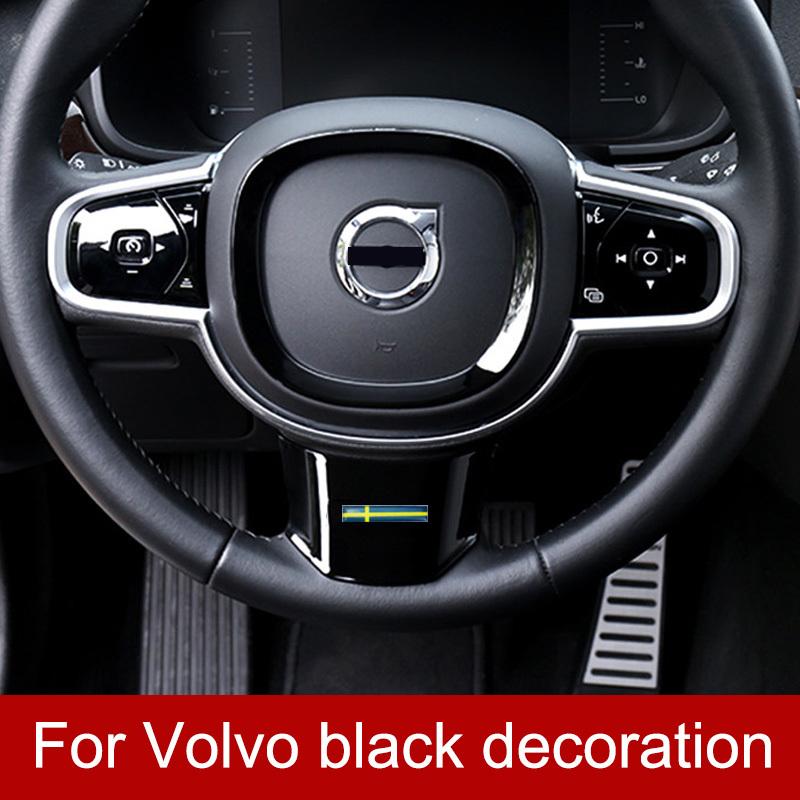 Для Volvo S90 XC60 V90 XC90 S60 V60 xc90 декоративное кольцо рулевого колеса рамка рулевого колеса аксессуары для интерьера