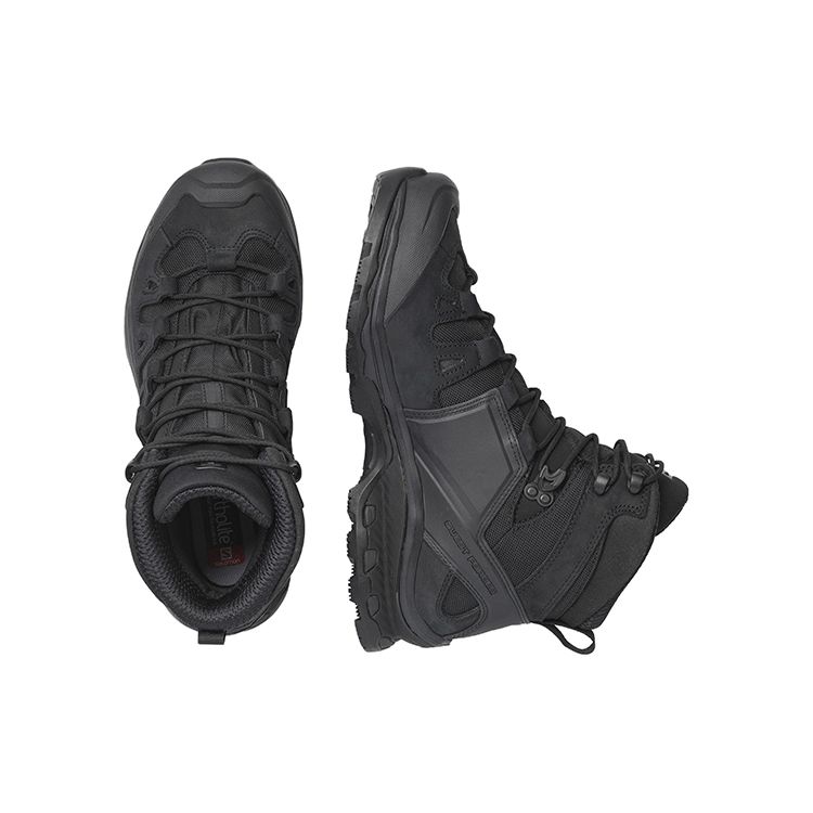 SALOMON Quest 4D Forces 2 Ткань Кожа Удобные Дышащие Высокие Походные Ботинки Унисекс Походные Ботинки 406825