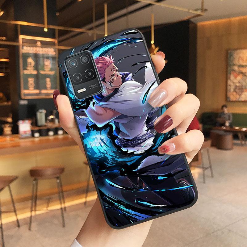 Чехол для телефона Jujutsu Kaisen Satoru Gojo для OPPO Realme GT 2 Pro X2 Pro XT C25S 8 7 6 Pro 6i GT Master C3 C21 C21Y C11 X3 SuperZoom