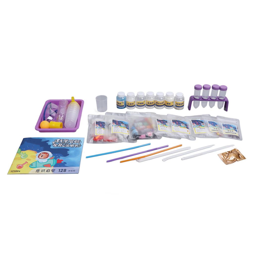 Kids Science Kit Children s Awareness Enlightenment Science Experiment Set Picture Book Video Dual Teaching