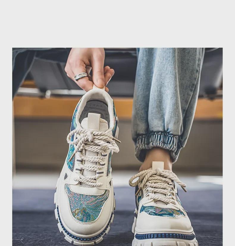 Мужские кроссовки Air Force One Low-top осень/зима: Forest Ink, Воздухопроницаемый, Для отдыха на природе