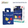 jollybaby Тихая тканевая книга