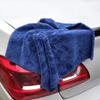 Утолщенная водопоглощающая ткань для мытья автомобиля из кораллового флиса, полирующее чистящее полотенце