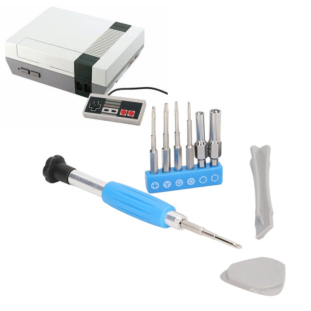 10 PCS T8 and T6 Torx Security Bits Torx Security Screwdriver Set For Cartridges