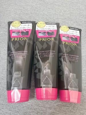 Shiseido PRIOR Кондиционер-краска N Черный 230 г x3 Уход за волосами Япония