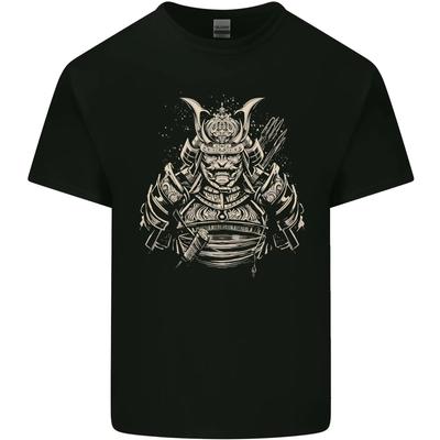A Samurai Warrior Mens Cotton T-Shirt Tee Top