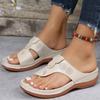 Women Sandals Orthopedic Wedge Heels Summer Sandals Slippers Shoes for Women Heeled Sandals Beach Flip Flops Zapatos Mujer 2024