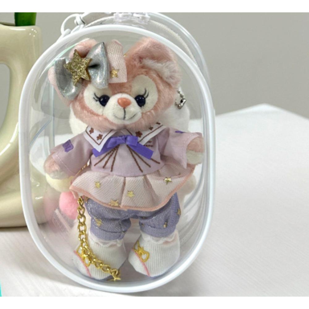 Сумка для прогулок для младенцев 20 см, ПВХ-дисплей с высокой прозрачностью, холст, виниловая плюшевая игрушка-подвеска, сумка для сушки на солнце для использования на открытом воздухе