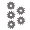 5PCS T8F 13T Chain Sprocket 0.4in Inner Diameter Motor Chain Sprocket for 47cc 49cc Mini Pocket Dirt Bike Electric